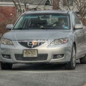 YBN96G NJ License Plate