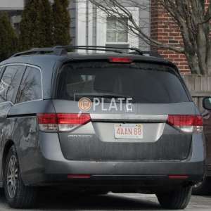 4AAN88 MA License Plate