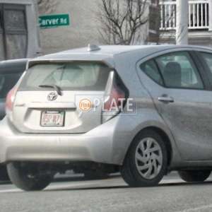 45PR71 MA License Plate