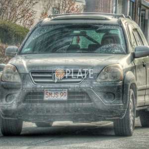5MJS99 MA License Plate