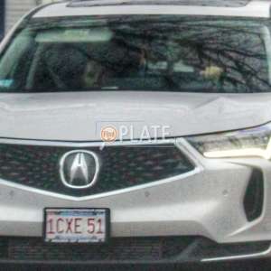 1CXE51 MA License Plate