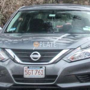 5GT761 MA License Plate