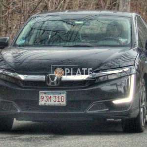 93M310 MA License Plate