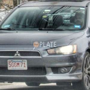 5GGM71 MA License Plate