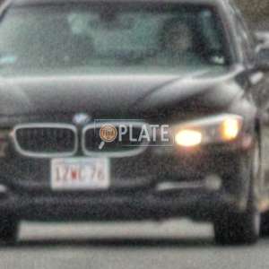1ZWC76 MA License Plate