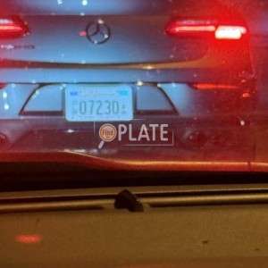 DLR CA License Plate
