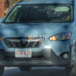 938NJ5 MA License Plate