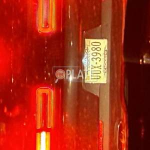 TTM7885 VA License Plate