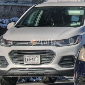 LVK6010 NY License Plate