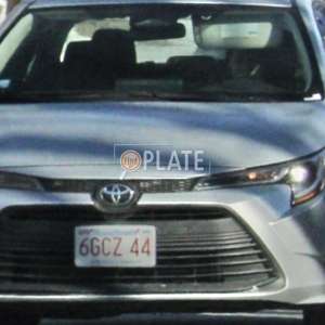 6GCZ44 MA License Plate
