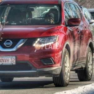 4NVH32 MA License Plate