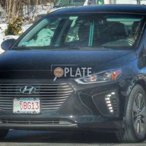 EVBG13 MA License Plate