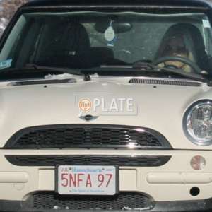 5NFA97 MA License Plate