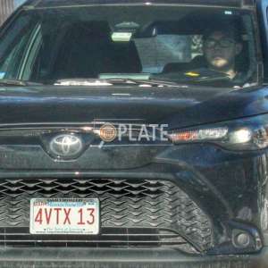 4VTX13 MA License Plate