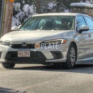 V61391 MA License Plate
