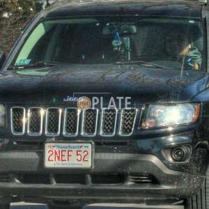 2NEF52 MA License Plate