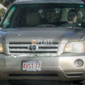 4VST77 MA License Plate