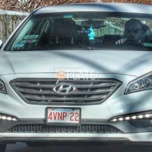 4VNP22 MA License Plate