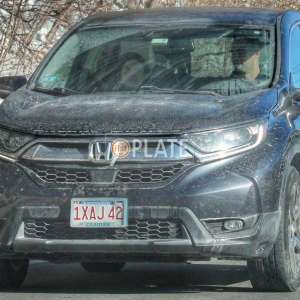 1XAJ42 MA License Plate