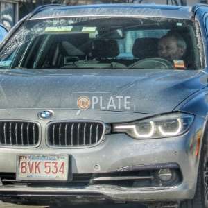 8VK534 MA License Plate