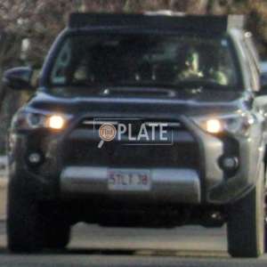 5TLT38 MA License Plate