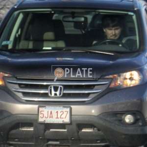 5JA127 MA License Plate