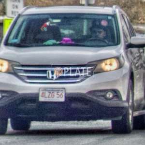 4LZG56 MA License Plate