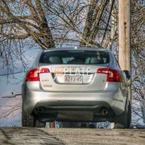 4ZYJ45 MA License Plate