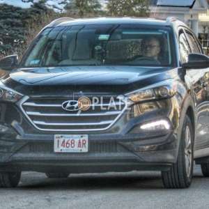 1468AR MA License Plate