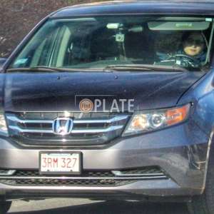 3RM327 MA License Plate
