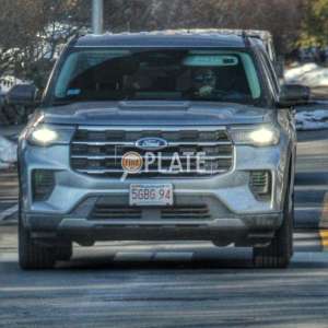 5GBG94 MA License Plate
