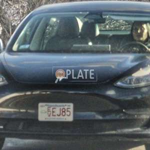 EVEJ85 MA License Plate