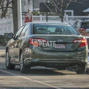 4SM218 MA License Plate