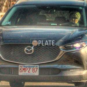 6MPZ87 MA License Plate