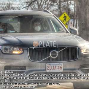2DJA46 Reckless Driver in Lexington MA