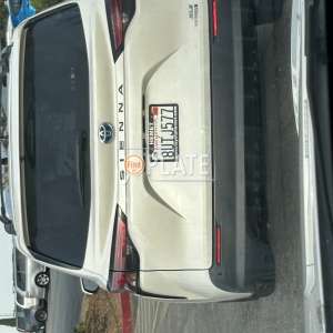8UTJ577 CA License Plate