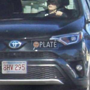 8HV295 MA License Plate