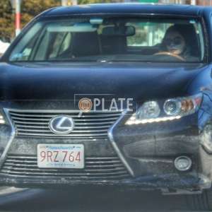 9RZ764 MA License Plate