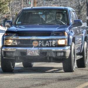 P15774 MA License Plate