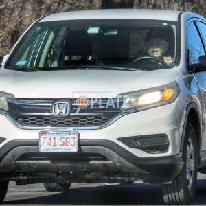 741SG3 MA License Plate