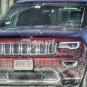 4PEK82 MA License Plate