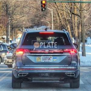 LUTSK MA License Plate