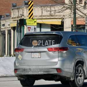 3SZY69 MA License Plate