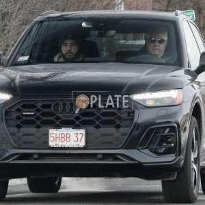 5HBB37 MA License Plate