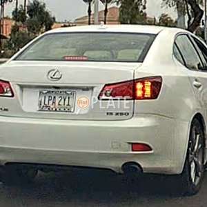 LPA2Y1 AZ License Plate