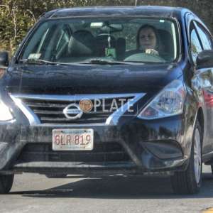 8LR819 MA License Plate