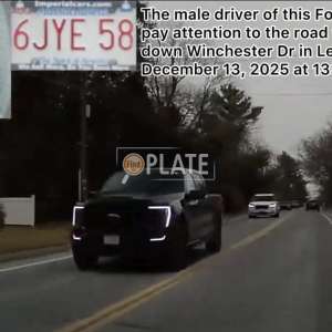 6JYE58 MA License Plate