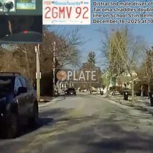 2GMV92 MA License Plate