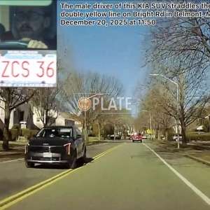 4ZCS36 MA License Plate