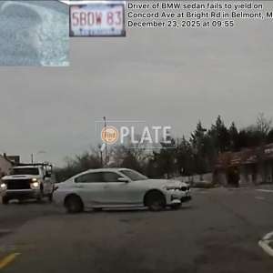 5BDW83 MA License Plate